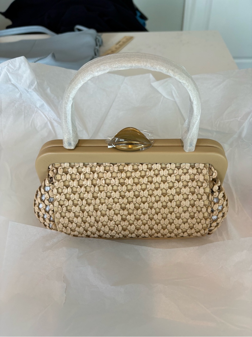 cult gaia mini Zuma crossbody bag in sand color - Picture 10 of 12